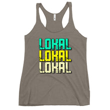Load image into Gallery viewer, Women&#39;s Lokal Block Racerback Tank
