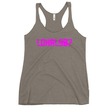 Load image into Gallery viewer, Women&#39;s Lokal907 Pink Concrete Racerback Tank
