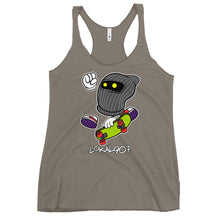Load image into Gallery viewer, Women&#39;s BeanieBoarder Racerback Tank
