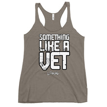 Load image into Gallery viewer, Women&#39;s Like A Vet Racerback Tank
