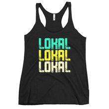 Load image into Gallery viewer, Women&#39;s Lokal Block Racerback Tank
