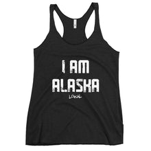 Load image into Gallery viewer, Women&#39;s I Am Alaska Racerback Tank
