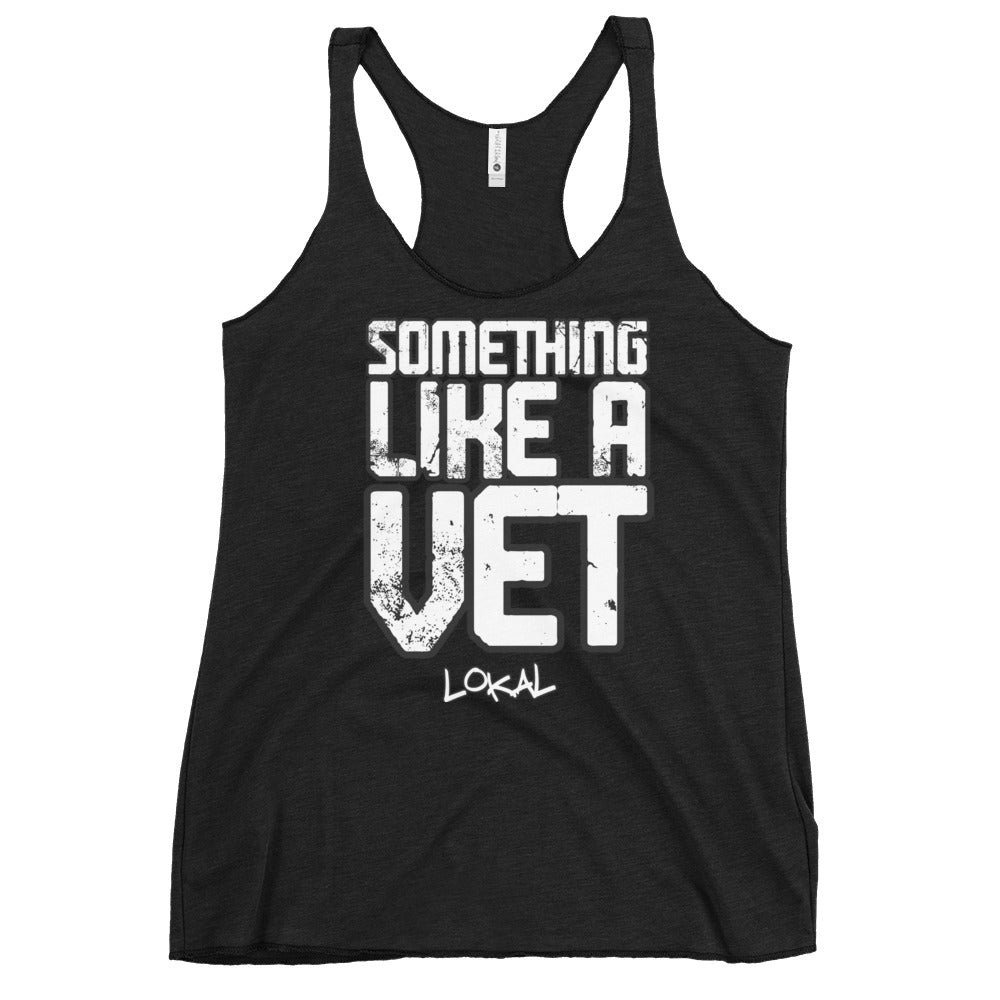Women's Like A Vet Racerback Tank