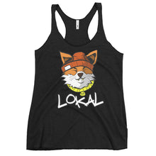 Load image into Gallery viewer, Women&#39;s Lokal Fox Racerback Tank
