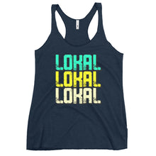 Load image into Gallery viewer, Women&#39;s Lokal Block Racerback Tank
