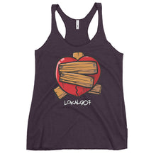 Load image into Gallery viewer, Women&#39;s Fixed-It Heart Racerback Tank
