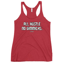 Load image into Gallery viewer, Women&#39;s All Hustle No Gimmicks Racerback Tank

