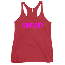 Load image into Gallery viewer, Women&#39;s Lokal907 Pink Concrete Racerback Tank
