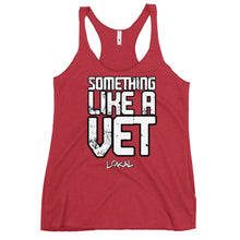 Load image into Gallery viewer, Women&#39;s Like A Vet Racerback Tank
