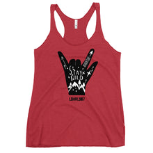 Load image into Gallery viewer, Women&#39;s Stay Wild Racerback Tank
