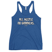 Load image into Gallery viewer, Women&#39;s All Hustle No Gimmicks Racerback Tank

