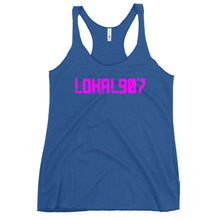 Load image into Gallery viewer, Women&#39;s Lokal907 Pink Concrete Racerback Tank
