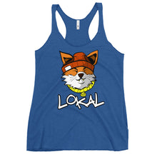 Load image into Gallery viewer, Women&#39;s Lokal Fox Racerback Tank
