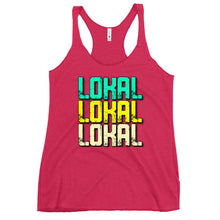 Load image into Gallery viewer, Women&#39;s Lokal Block Racerback Tank
