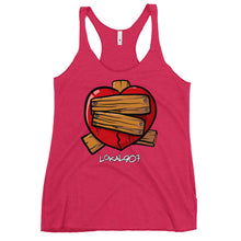 Load image into Gallery viewer, Women&#39;s Fixed-It Heart Racerback Tank
