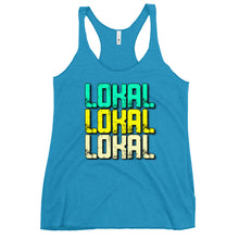 Load image into Gallery viewer, Women&#39;s Lokal Block Racerback Tank
