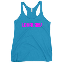 Load image into Gallery viewer, Women&#39;s Lokal907 Pink Concrete Racerback Tank
