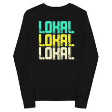 Load image into Gallery viewer, Youth Lokal Block long sleeve tee
