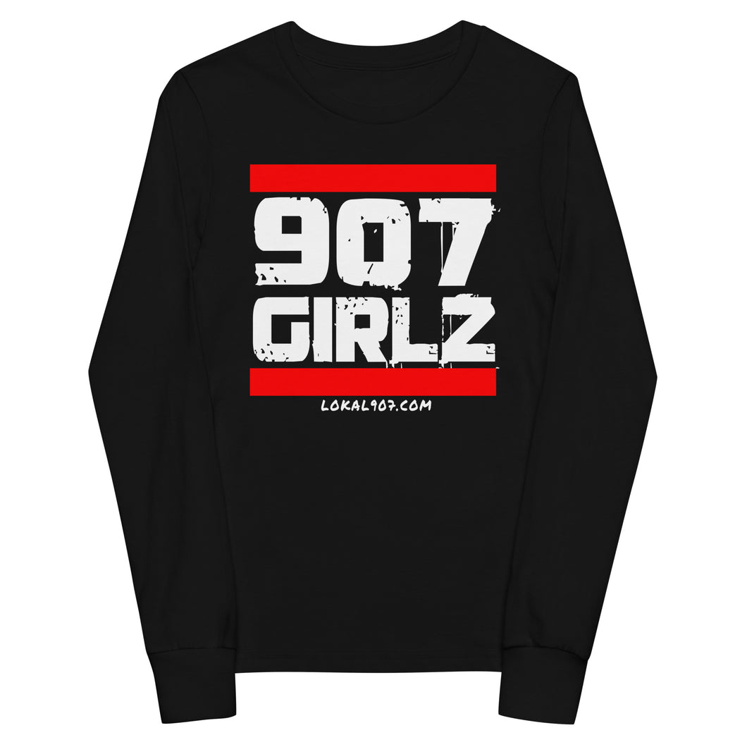 Youth 907 Girlz long sleeve tee