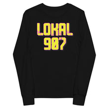 Load image into Gallery viewer, Youth Yellow Concrete long sleeve tee
