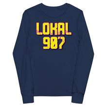 Load image into Gallery viewer, Youth Yellow Concrete long sleeve tee
