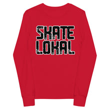 Load image into Gallery viewer, Youth Skate Lokal long sleeve tee
