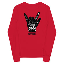 Load image into Gallery viewer, Youth Stay Wild long sleeve tee

