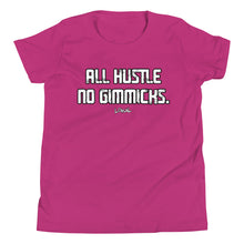 Load image into Gallery viewer, Youth All Hustle No Gimmicks Tee
