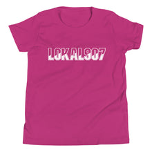Load image into Gallery viewer, Youth Lokal Gun Metal Tee
