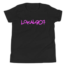 Load image into Gallery viewer, Youth Lokal907 Pink Hanger Tee
