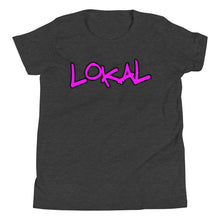 Load image into Gallery viewer, Youth Lokal Pink Hanger Tee
