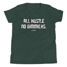 Load image into Gallery viewer, Youth All Hustle No Gimmicks Tee
