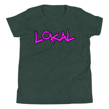 Load image into Gallery viewer, Youth Lokal Pink Hanger Tee
