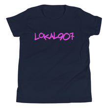 Load image into Gallery viewer, Youth Lokal907 Pink Hanger Tee
