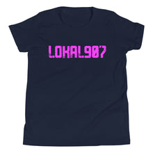 Load image into Gallery viewer, Youth Lokal907 Pink Concrete Tee
