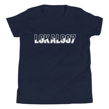 Load image into Gallery viewer, Youth Lokal Gun Metal Tee

