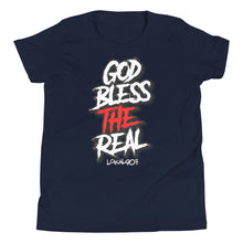Load image into Gallery viewer, Youth God Bless The Real Tee
