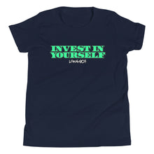 Load image into Gallery viewer, Youth Invest In Yourself Tee
