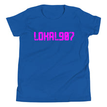 Load image into Gallery viewer, Youth Lokal907 Pink Concrete Tee
