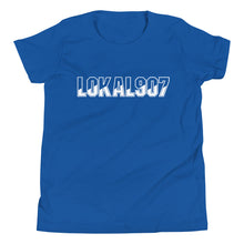 Load image into Gallery viewer, Youth Lokal Gun Metal Tee
