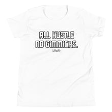 Load image into Gallery viewer, Youth All Hustle No Gimmicks Tee
