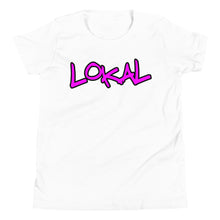 Load image into Gallery viewer, Youth Lokal Pink Hanger Tee
